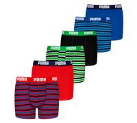Puma Boys Boxer Shorts, 6 Pack - Everyday Striped Boxers ECOM 6P, Cotton ...