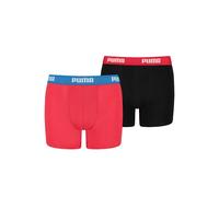 PUMA Boys Boxers Kids Cotton Stretch Plain Boxer Short Briefs Underwear 2 Pairs