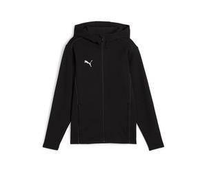 Puma Boys Boy's Juniors TeamFINAL Casuals Hooded Jacket in Black Cotton - Size 11-12Y
