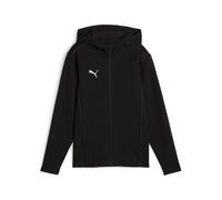 Puma Boys Boy's Juniors TeamFINAL Casuals Hooded Jacket in Black Cotton - Size 5-6Y