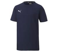 Puma Boys Boy's Juniors TeamGOAL 23 Casuals T-Shirt in blue navy Cotton - Size 7-8Y
