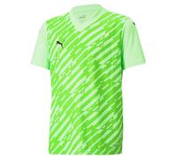 Puma Boys Boy's TeamULTIMATE Jersey in Lime Green Recycled Material - Size 9-10Y