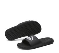 PUMA Cool CAT 2.0 JR Slide Sandal, Black White, 5 UK