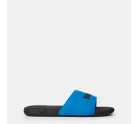 Puma Boys Cool Cat 2.0 Kids Cat Graphic Slides in Blue/Black - Size UK 4