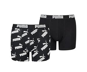 PUMA BOYS EVERYDAY BASIC BOXERS 2P Black