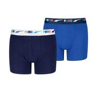 PUMA BOYS EVERYDAY BASIC BOXERS 2P Blue