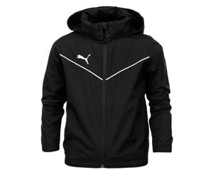 Puma Boys Girls Rain Jacket Junior Waterproof Coat Wind Stopper Lightweight