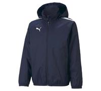 Puma Boys Girls TeamLIGA All Weather Rain Jacket Junior Coat Wind Stopper