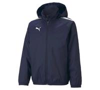 PUMA teamLIGA All-Weather Football Jacket Unisex Kids Size 7-8Y
