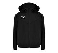 Puma Boys / Girls TeamRISE All Weather Rain Jacket Waterproof Coat Black 657402 - 140 9-10 years