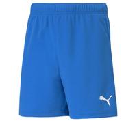 Puma Boys teamRISE Training Shorts Electric Blue Lemonade/Puma White 11/12Y