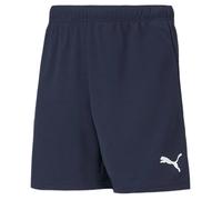 Puma Unisex Kids Teamrise Jr Shorts, Peacoat-puma White, 128 EU