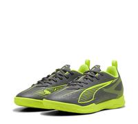 Puma Boys Kids Ultra 5 Play It Indoor Football Boots in Matte Aged Sil - Silver - Size UK 5