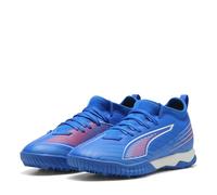 Puma Boys Kids Ultra 6 Match Tt Mid Astro Turf Football Boots in Blue-Wh - Size UK 3.5