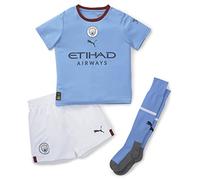 PUMA Boys Man City FC Home Mini Kit 2022 2023 Infant Blue 4-5 Years