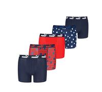 PUMA Boy's Printed Boxers, Blue, 170-176 (Pack of 5)