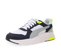 PUMA Boys Shoes Trinity 2 LT Jr Code 403703-13 White, White Grey Black Green, 39 EU
