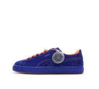 PUMA Boys Suede Rocket League Jr Blue/Orange Sneakers, Orange, 3.5 UK