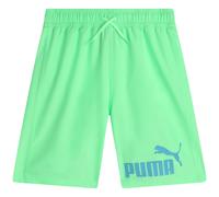 PUMA Boys' Swim Trunks - Quick Dry Swimsuit Shorts with Pockets and Mesh Lining - Swimming Trunks for Boys (Sizes 8-20) Size 14-16 Neon Green