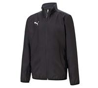 PUMA Boys' Team Goal 23 Sideline Jacket Jr Track Black-Asphalt, 152