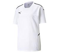 PUMA Boy's teamCUP Jersey Jr T-Shirt, Puma White, 152