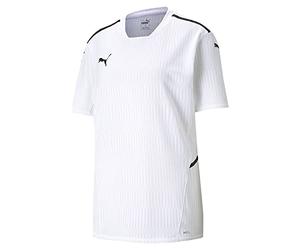 PUMA Boy's teamCUP Jersey Jr T-Shirt, Puma White, 152