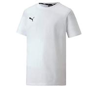 PUMA Boy's Teamgoal 23 Casuals Tee Jr T shirt, Puma White, 164 UK