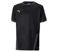 PUMA Boys' teamGOAL 23 Jersey jr T-Shirt, Black-Asphalt, 128