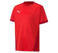 PUMA Boys Teamgoal 23 Jersey Jr T-shirt, Puma Red-chili Pepper, 11 12Y EU