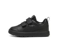 PUMA Boy's Unisex Kids COURTFLEX V3 V INF Sneaker, Black Black-CAST Iron, 8.5 UK Child