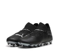 PUMA Boy's Unisex Kids Future 7 PRO FG/AG JR Soccer Shoe, Black White, 10 UK Child