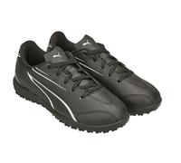 Puma Boys Vitoria TT Football Boots - Black/White - Black/White - 11 UK Child - 60% Synthetic/20% Textile/20% Rubber