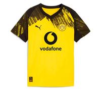 Puma Bvb Borussia Dortmund 25/26 Replica Home Junior Short Sleeve T-shirt Yellow 11-12 Years Kids