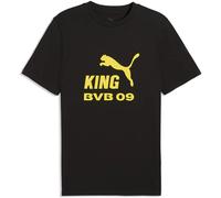Puma Mens Bvb King T-shirt Licensed Short Sleeve