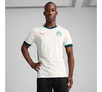 PUMA CÃ´te D'ivoire 2025 Away Jersey Men, White/Dark Myrtle, size Large