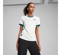 PUMA CÃ´te D'ivoire 2025 Away Jersey Women, White/Dark Myrtle, size XS