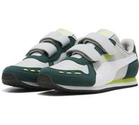 PUMA Cabana Racer SL 20 V PS Sneaker, Cool Light Gray White-Dark Myrtle-Lime Smash, 13 UK Child