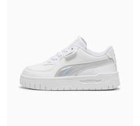 PUMA Cali Dream Iridescent Kids' Sneakers, White/Silver, size 1