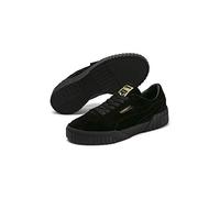 PUMA Cali Lace-Up Black Velvet Womens Trainers 369887_02