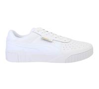 Puma Cali Lace-Up White Smooth Leather Womens Trainers 369155_01