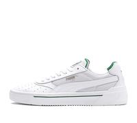 PUMA Cali Retro Low Top Skate Shoes White Green 369337-02 9.5