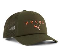 PUMA cap Puma x Hyrox Trucker Cap Dark Olive - Glowing Orange