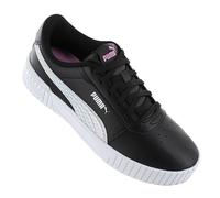 Puma Carina 2.0 Mermaid Women's Trainers Shoes Black Lilac Leather 389742-02 NEW