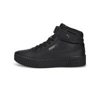 PUMA Girls Carina 2.0 Mid Jr Sneaker, Black, 5.5 UK