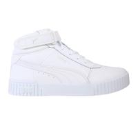 PUMA Carina 2.0 Mid Sneakers Women, White/Silver, size 3.5