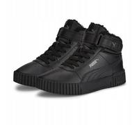 PUMA Carina 2.0 Mid WTR Jr Sneaker, Black Black-Dark Shadow, 5 UK