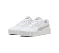 Puma Shoes (Trainers) Carina 3,0 Metallic Whisper in White 6.5