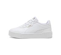 PUMA Carina 3.0 PS Sneaker, White Gold, 12 UK Child