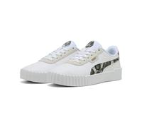 PUMA Carina 3.0 Snake Chic Women, White/Vapor Grey/Aged Silver, size 3.5