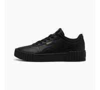 PUMA Kids Unisex Carina 3.0 Sneakers Black Size UK 4.5